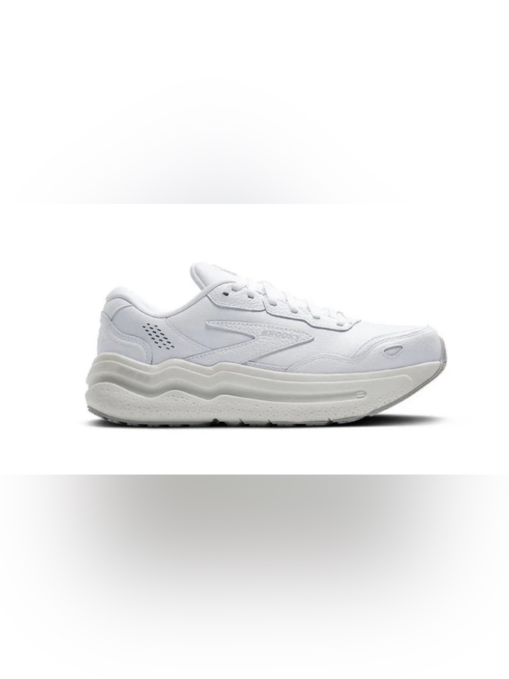 Women's Brooks Ghost Max L, White/White, 10 wide D US excellent Clean!